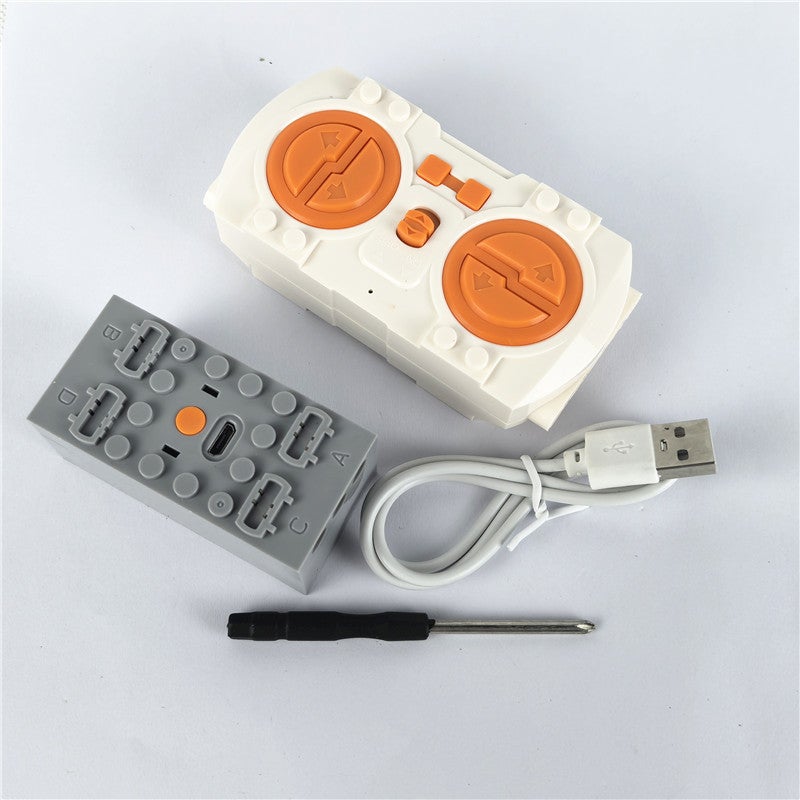 Building Block Motor Power Set Moc Technology Pf Parts Building Block M Xl Monster Lithium Battery Toy - Image 5